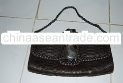 Snake Leather Handbag