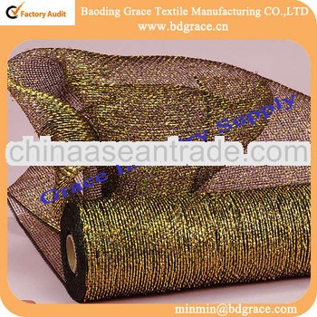 decoration colored pp plastic floral wrap mesh