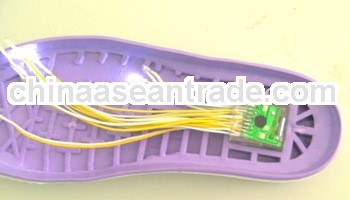 decorative flash string light for glitter casual shoes