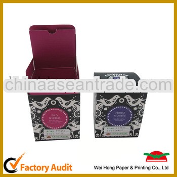 delicate customic paper box with full color printing