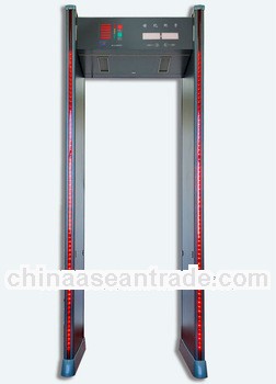 deluxe 6zones walk through metal detector