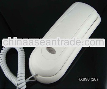 desk and wall mountable telephone, trim line phone, basic landline phone model