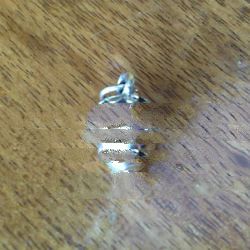 925 Sterling Silver Acorn Charm