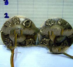 Small Cup Cymbals with Ancient design