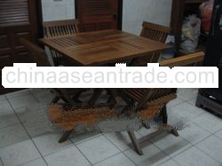 Teakwood living set