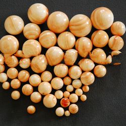 cameo bead art natural bead from cassis shell pearl part