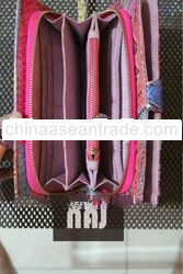 NAJ Original Leather Snake Skin Wallet DETAIL