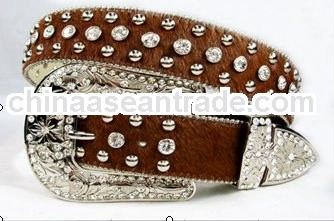 diamond wide belts for women