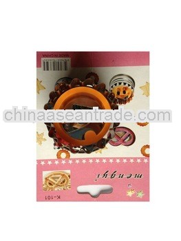 different shape steel cookie cutter for christmas cookies