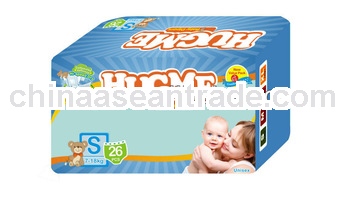 disposable baby diaper with PP tape and SGS test