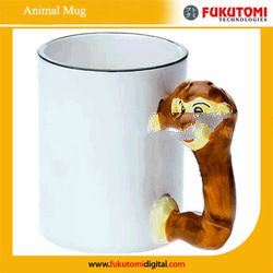 Sublimation animal mugs,sublimation 11oz animal mugs,heat transfer animal mugs,sublimation mug.