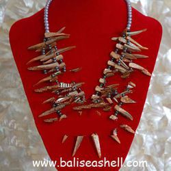 necklace shell jewelry made from indonesia art fashion