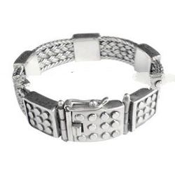 Bali Mens Silver Bracelet