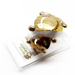 Brass solid metal bangle