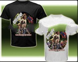 New Tee T-Shirt With "SUPER FRIENDS THE LEGION OF DOOM" Game Image