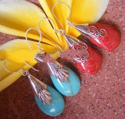 CORAL EARRINGS