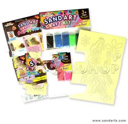 Sand Art - Medium Pre-packed Kit
