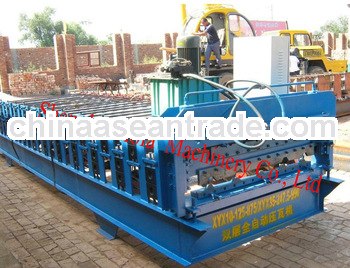 double layer roof panel roll forming machine