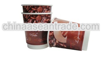 double wall paper cup for hot drink