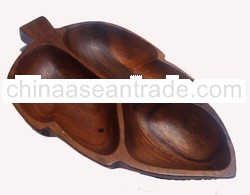 leaf acacia bowl