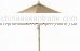 Teak Umbrella - Garden Furniture accessory
