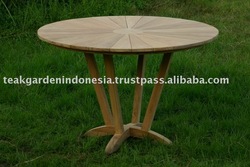  Furniture - Garden Table from Teak Furniture Manufacture