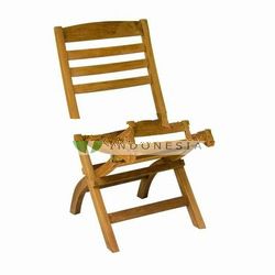 Solid Teak Wood Folding Chair