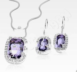 Sterling Silver Set with SWAROVSKI ELEMENTS
