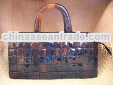 Tab Shell Handbag