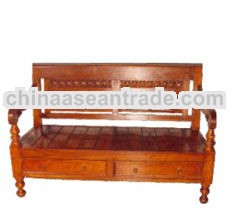 BENCH 2 SEATER WITH 2 DRW