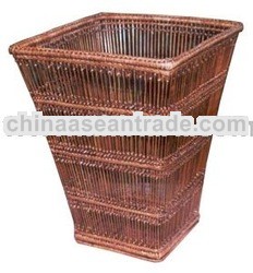 Rattan Square stick basket