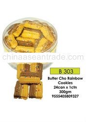 halal butter chocolate rainbow cookies