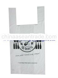 T-shirt plastic bag made in