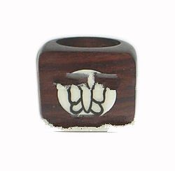 Sono Wood Finger Ring