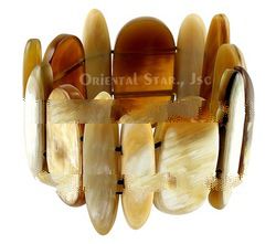 Buffalo horn bracelet