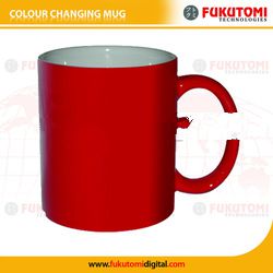  11oz Color Changing Sublimation Mugs-Red