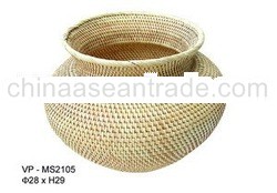 Rattan Vase