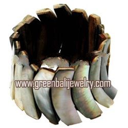 Ceramic And Metal Necklace