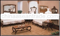 Solid Carved Living Room Furniture