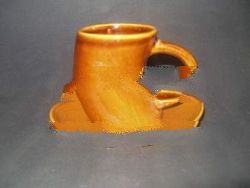 Ceramic Cup and Saucer