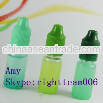 e-cig pretty PET clear e-liquid dropper bottle 10 ml bottle box