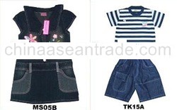 All kinds of children's clothes