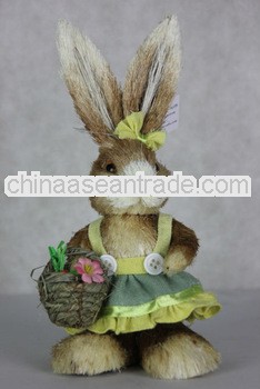 easter decoration/sisal bunny