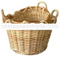 Grape Basket Set of 2 Kubu Natural