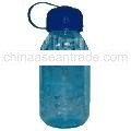blue round space bottle