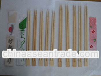 eco-frietndly twins disposable bamboo chopsticks for china
