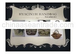 A Thai Authentic Hyacinth Handbag 03, Thai product, Made in Thailand, Handmade Handicraft Production
