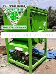 foamed concrete mixer with foam generator