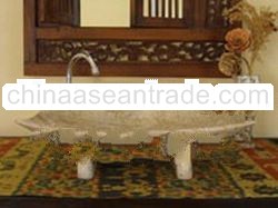 Membrane Foot Grey Marble Sink