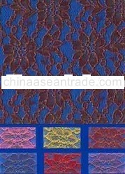 Rigid All-Over Raschell Lace